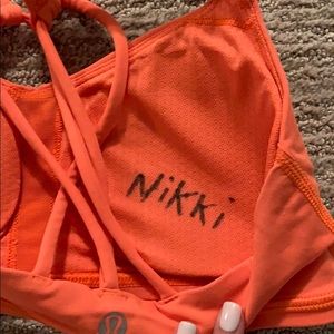 lululemon athletica Other - orange size 2 lulu sports bra lululemon athletica Other - orange size 2 lulu sports bra